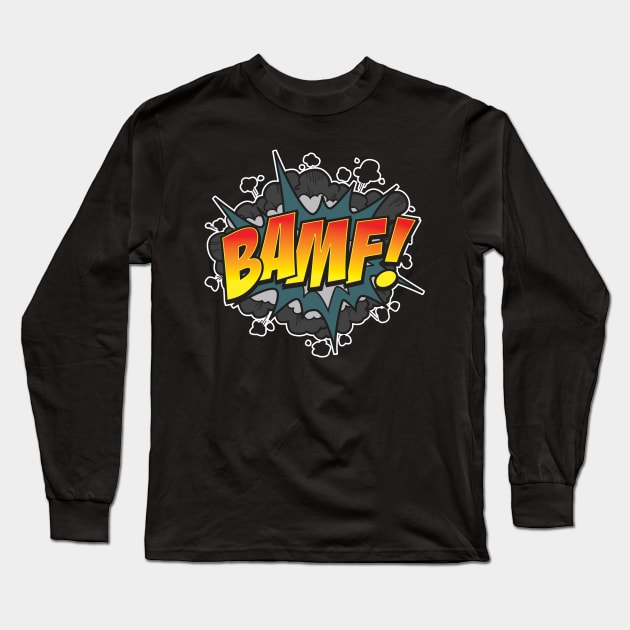 BAMF! Long Sleeve T-Shirt by DetourShirts